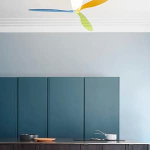 Blow ventilator lamp