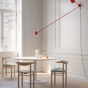 Counterbalance wandlamp