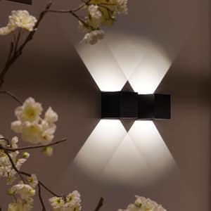 Cube wandlamp